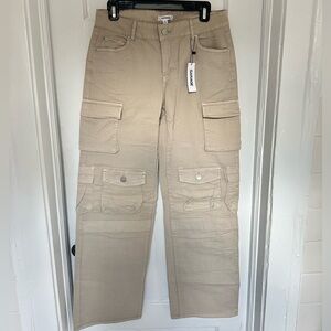 Garage Carter Low Rise Wide Cargo Pants